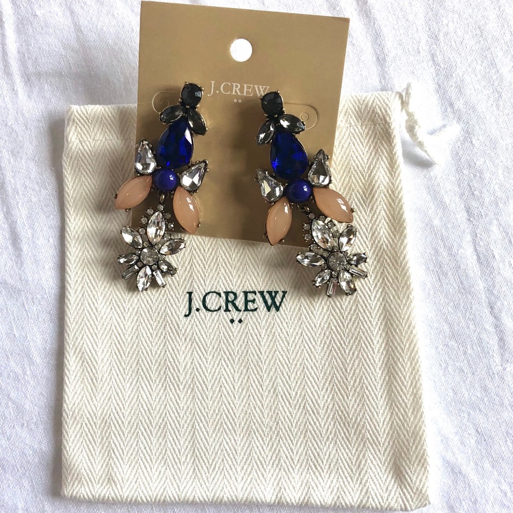JCrew Chandelier Crystal Earrings